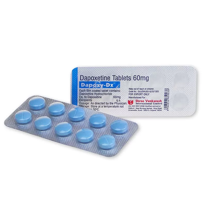 Dapoxetine – Dapoxy 60 mg